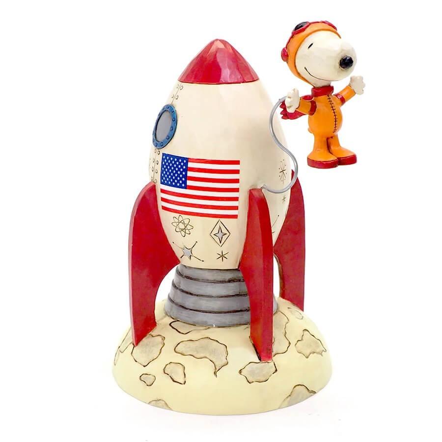 スヌーピー 宇宙飛行士 18 5cm フィギュア 置物 グッズ 人形 雑貨 オブジェ ジム ショア ピーナッツ ウィローツリー専門店 Donatio 通販 Yahoo ショッピング