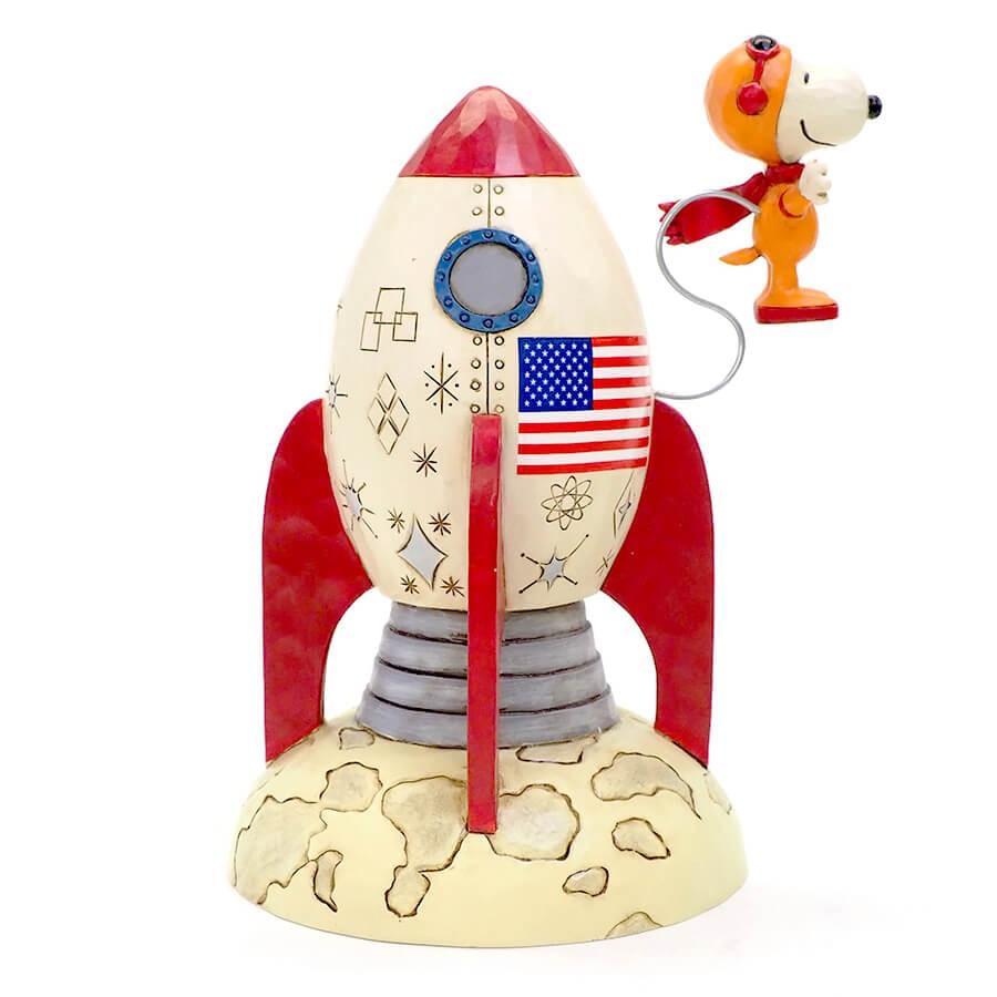 フィギュア 【新品 未使用】アトモス スヌーピー 宇宙飛行士