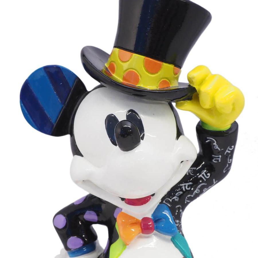 ミッキー レトロ シルクハット Romero Britto 21cm | ロメロ・ブリット デザイン アート 正規輸入品 |  | 08