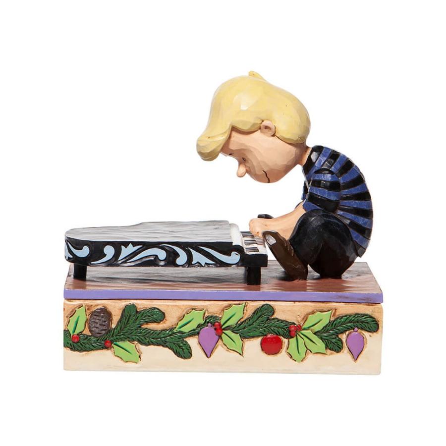 SNOOPY（スヌーピー） シュローダー ピアノ オルゴール 12.5cm