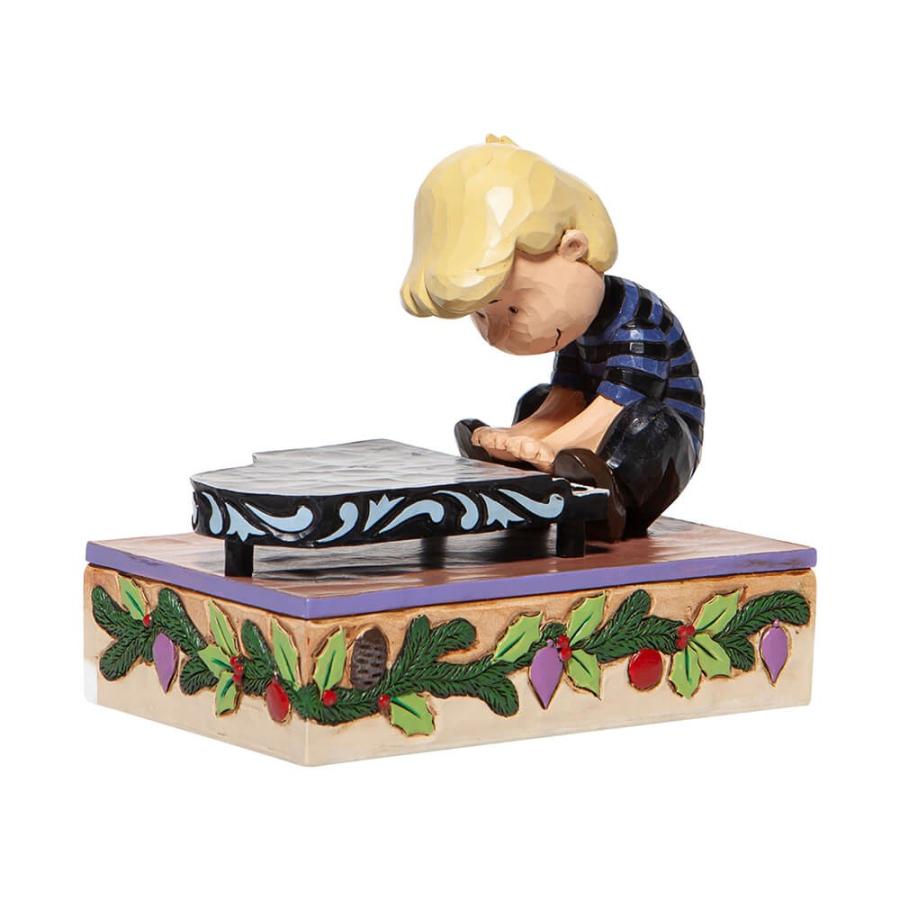 SNOOPY（スヌーピー） シュローダー ピアノ オルゴール 12.5cm