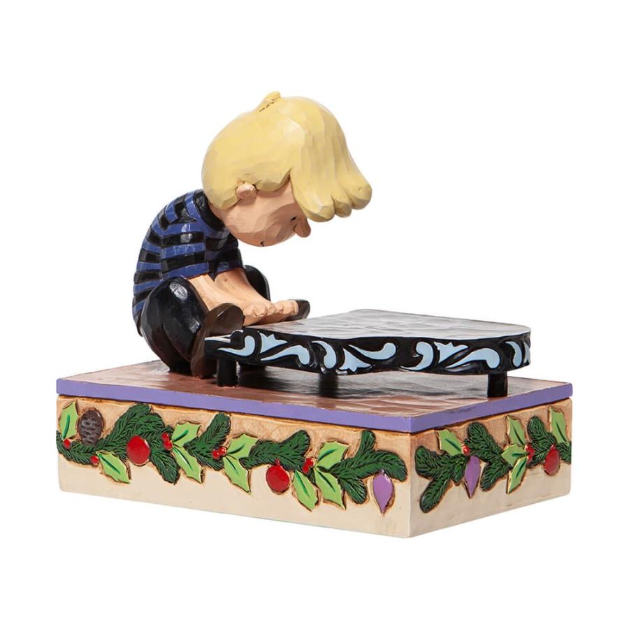 SNOOPY（スヌーピー） シュローダー ピアノ オルゴール 12.5cm