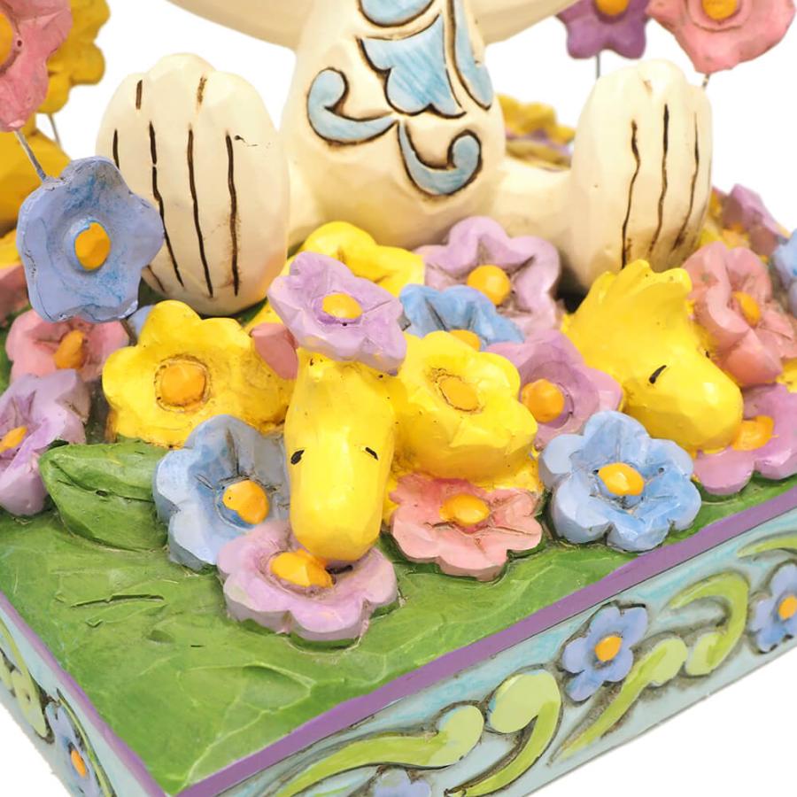 SNOOPY（スヌーピー） ウッドストック 花畑 12cm | ジムショア