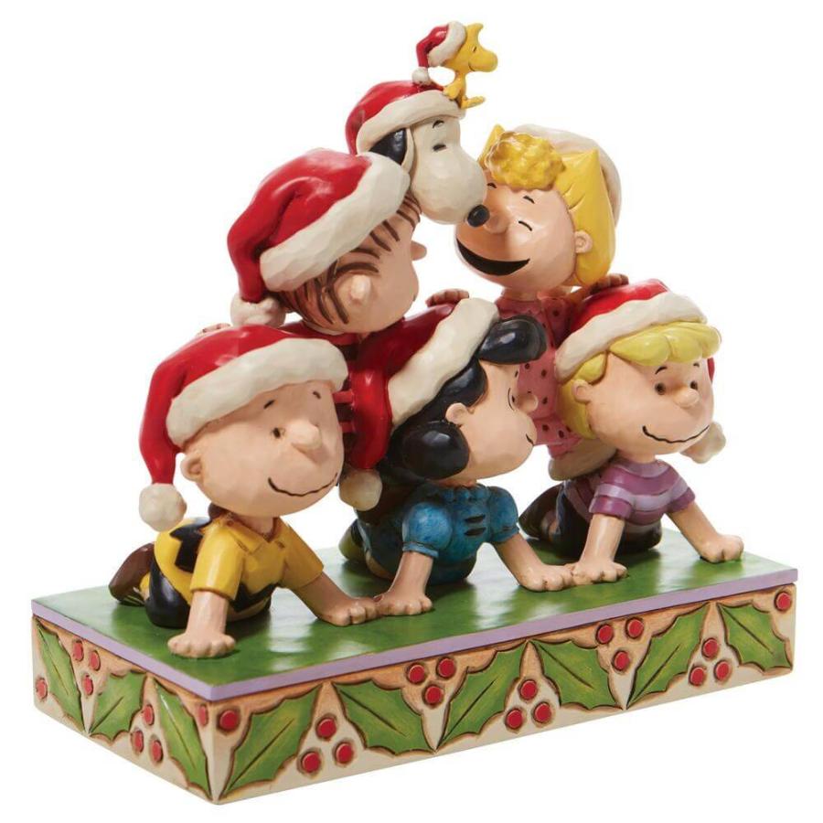 ピーナッツ クリスマス ピラミッド 16.5cm クリスマス | ジムショア グッズ フィギュア 人形 置物 彫刻 Jim Shore 正規輸入品 | SNOOPY | 03