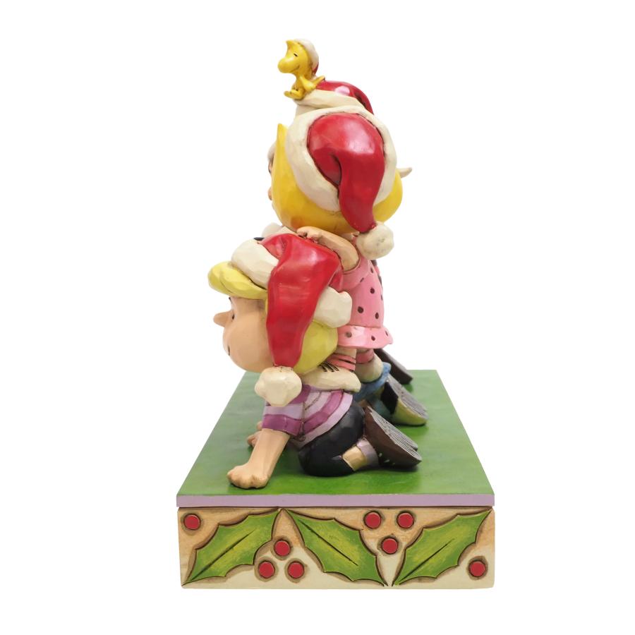 ピーナッツ クリスマス ピラミッド 16.5cm クリスマス | ジムショア グッズ フィギュア 人形 置物 彫刻 Jim Shore 正規輸入品 | SNOOPY | 05