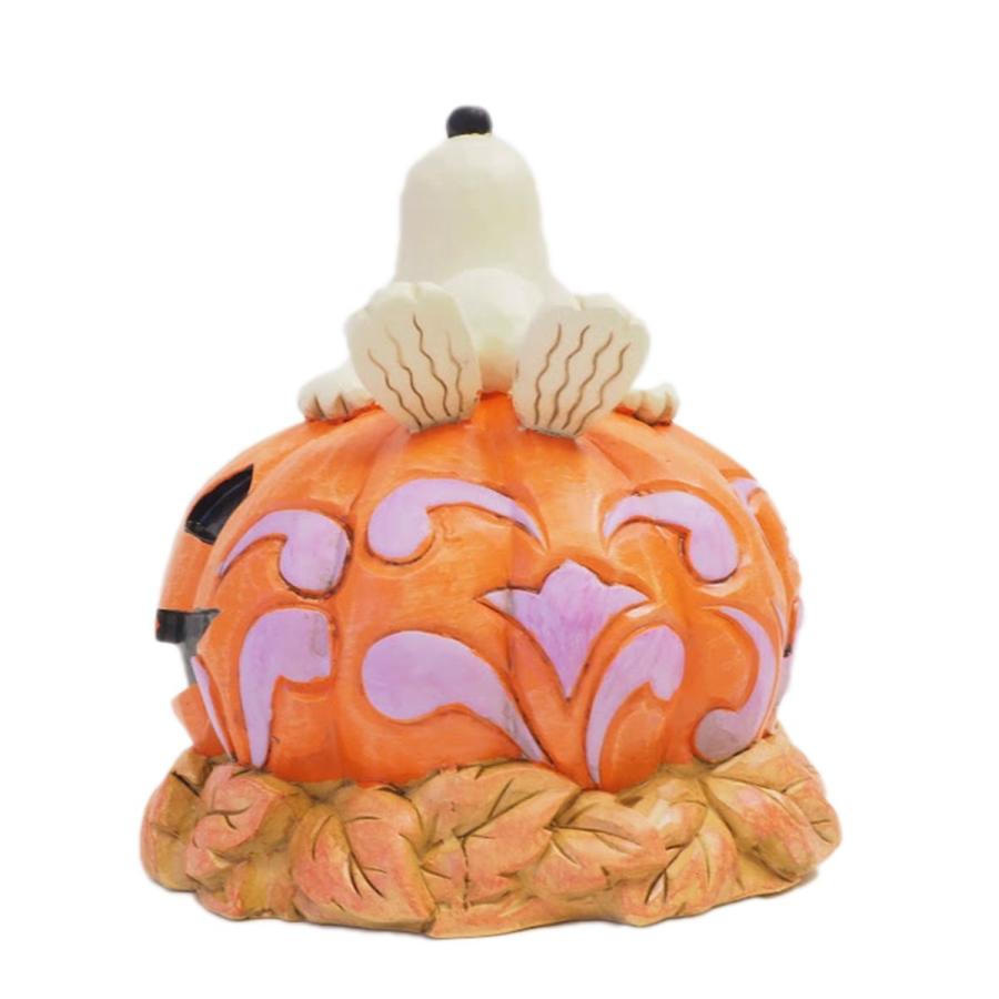 スヌーピー パンプキン かぼちゃ 13.9cm ハロウィン | ジムショア ピーナッツ グッズ フィギュア 人形 置物 彫刻 Jim Shore 正規 | SNOOPY | 05