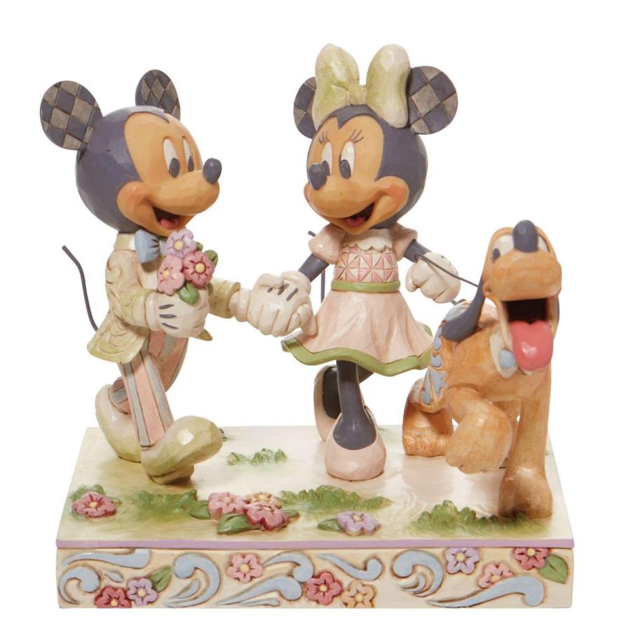 新品　Disney Traditionsミッキー＆ミニー 13.8cm ホワイトウッドランド ミッキー&ミニー Disney（ディズニー） ホワイトウッドランド その他