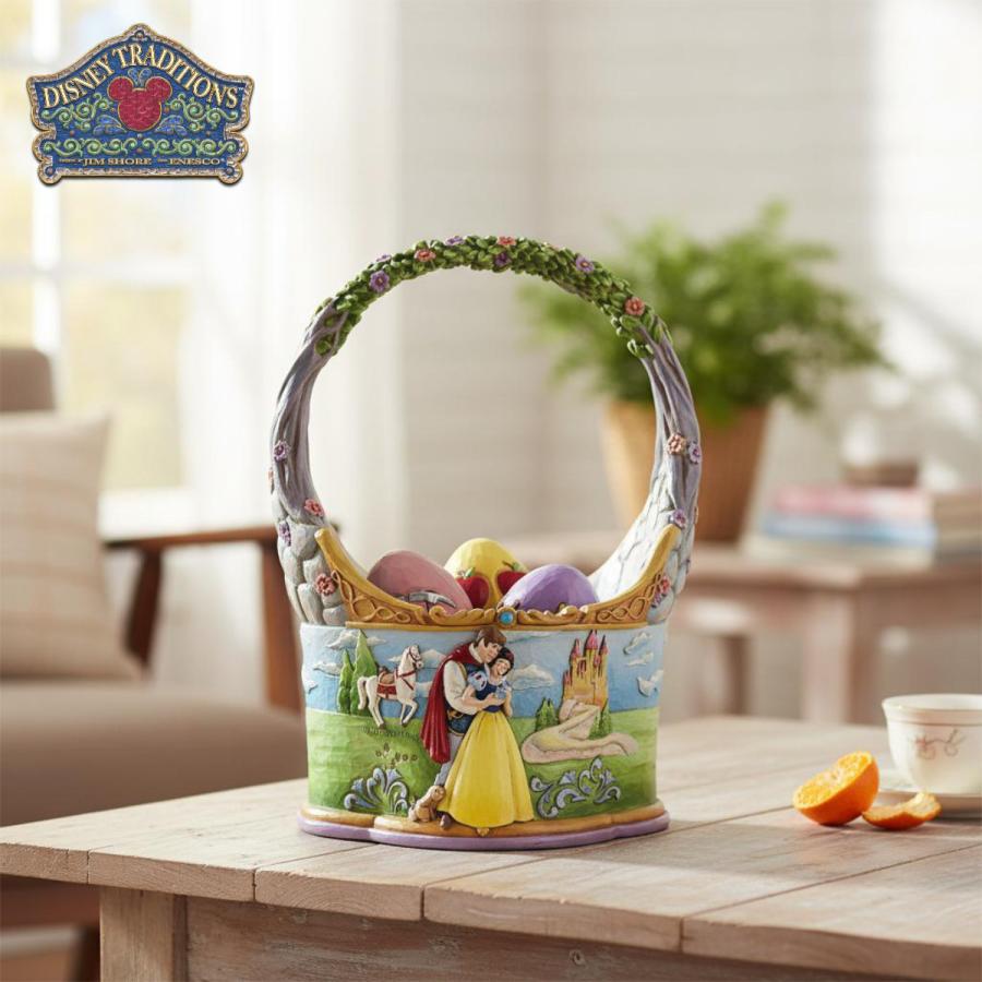 Disney（ディズニー） 白雪姫 バスケットとイースターエッグ 21cm