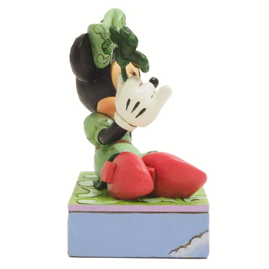 ミニー クローバー 8.2cm | ディズニー トラディションズ ジムショア グッズ フィギュア 人形 置物 彫刻 Jim Shore 正規輸入品 | Disney | 04