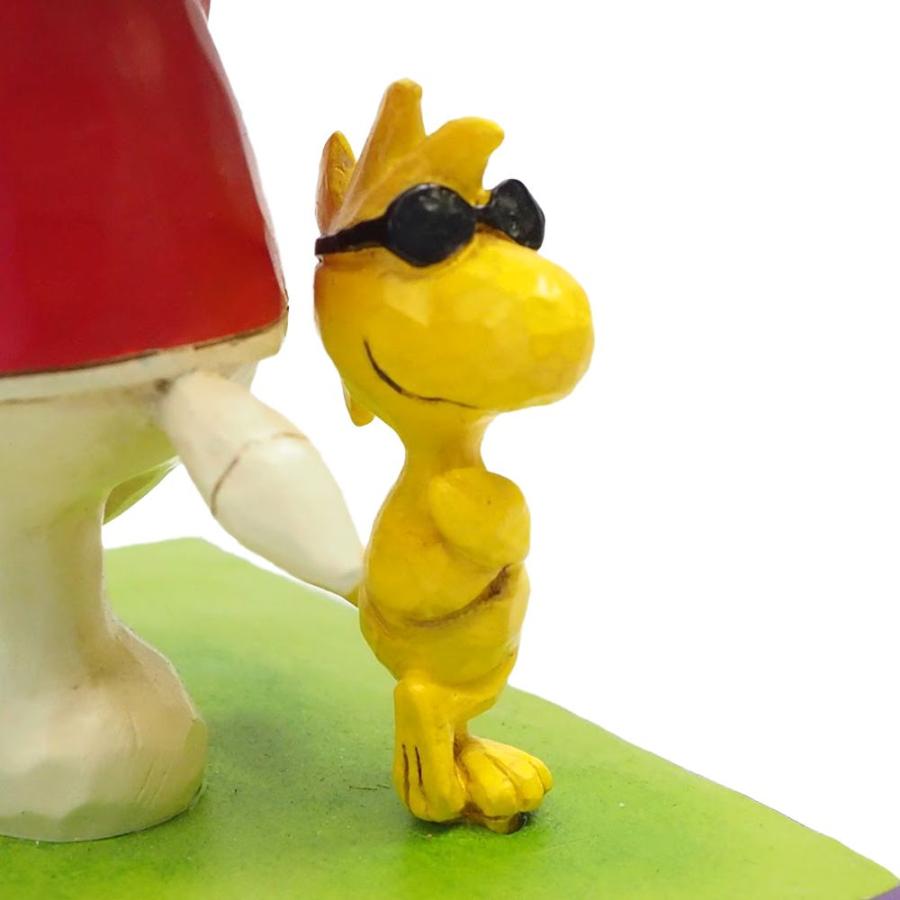 ジョー・クール ウッドストック イケてる友人 12.7cm | ジムショア ピーナッツ グッズ フィギュア 人形 置物 彫刻 Jim Shore 正規 | SNOOPY | 07