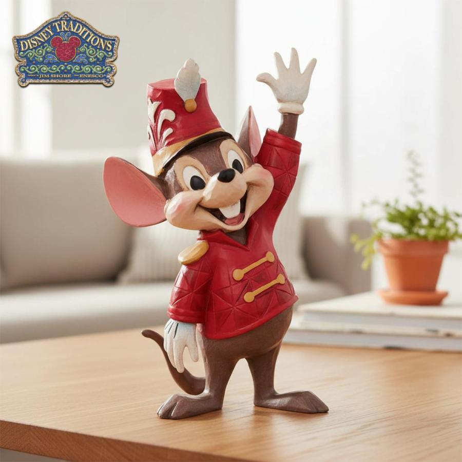 ティモシー ミニ 9.5cm ダンボ | ディズニー トラディションズ ジムショア グッズ フィギュア 人形 置物 彫刻 Jim Shore 正規輸入 | Disney