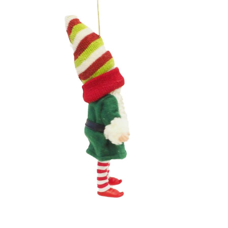 Gnome Bad or Good オーナメント 19.8cm | サンタ サンタクロース 人形 置物 フィギュア クリスマス ホリデー Possib |  | 05