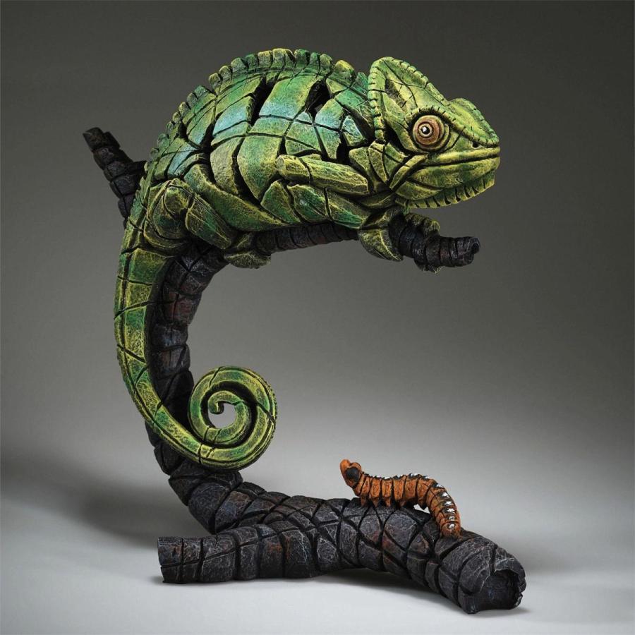 Edge Chameleon 幅15.5x奥行33.5x32(cm) カメレオンカメレオン | 彫刻
