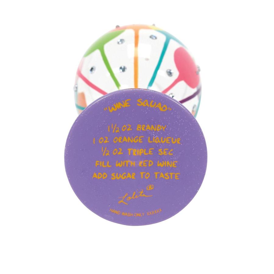 Lolita ワイングラス Wine Squad 22.4cm ワインのチーム | かわいい おしゃれ ポップ モダン デザイン食器 アート ロリータ |  | 04