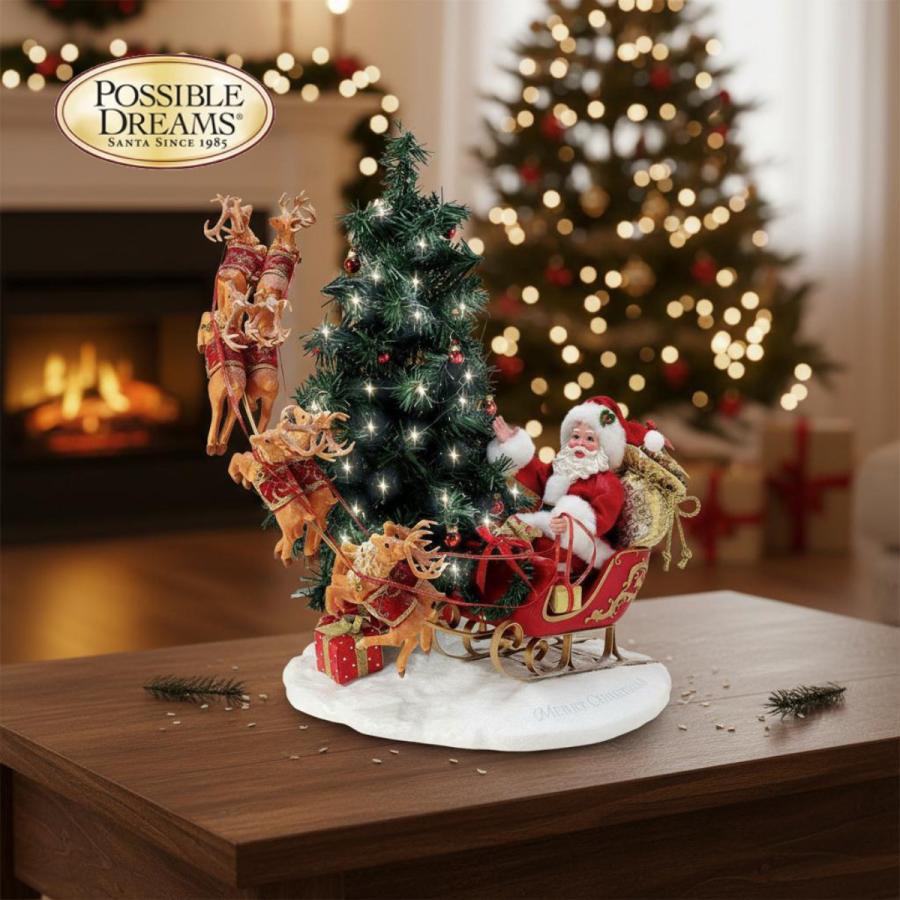 Here Comes Santa Claus 42cm | サンタ サンタクロース 人形 置物