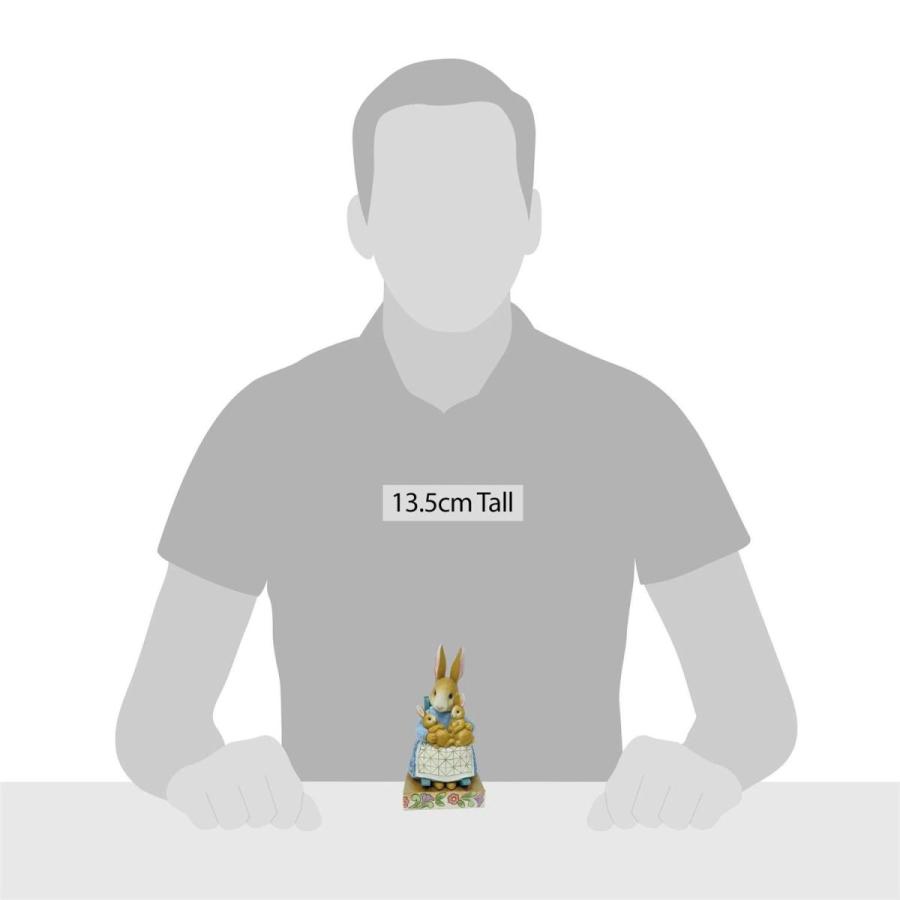 ミセスラビット ロッキングチェア 13.5cm | ジムショア ピーターラビット グッズ フィギュア 人形 置物 彫刻 ビアトリクス・ポター Jim | ピーターラビット | 06