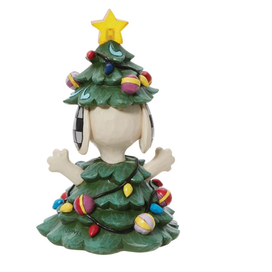 SNOOPY クリスマスツリーになったスヌーピー 14cm クリスマス