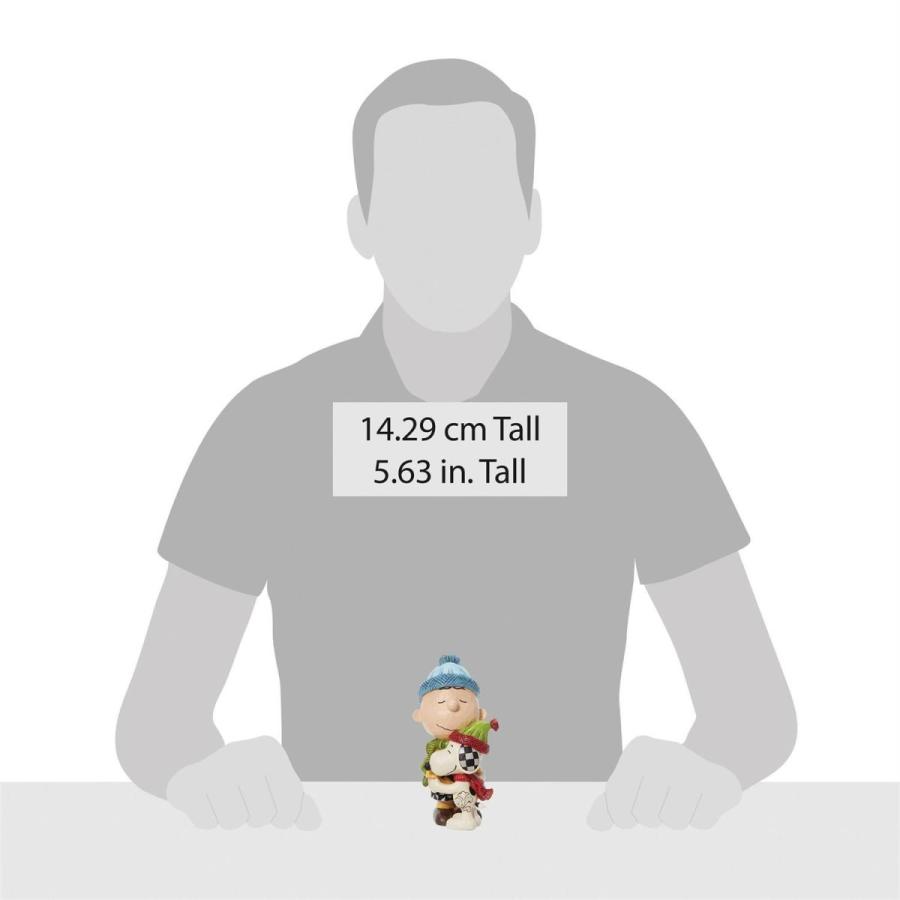 スヌーピー チャーリーブラウン クリスマスハグ 14cm クリスマス | ジムショア ピーナッツ グッズ フィギュア 人形 置物 彫刻 Jim Sho | SNOOPY | 05