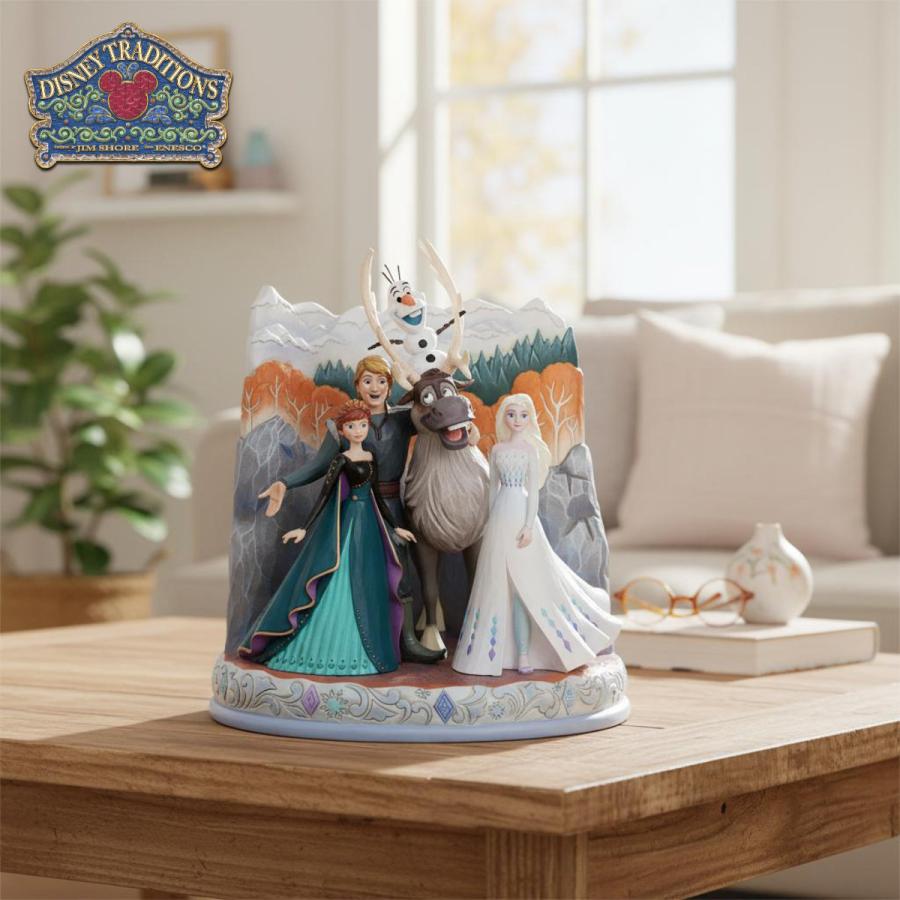アナと雪の女王 愛のつながり 20cm | ディズニー トラディションズ ジムショア グッズ フィギュア 人形 置物 彫刻 Jim Shore 正規輸 | Disney
