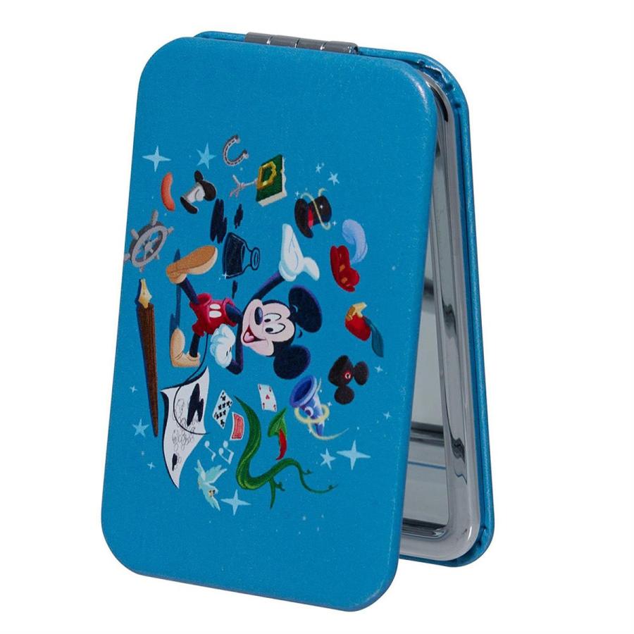 コンパクトミラー ミッキー ディズニー100周年 9.5cm | キャラクター 雑貨 グッズ アート デザイン 正規輸入品 | 