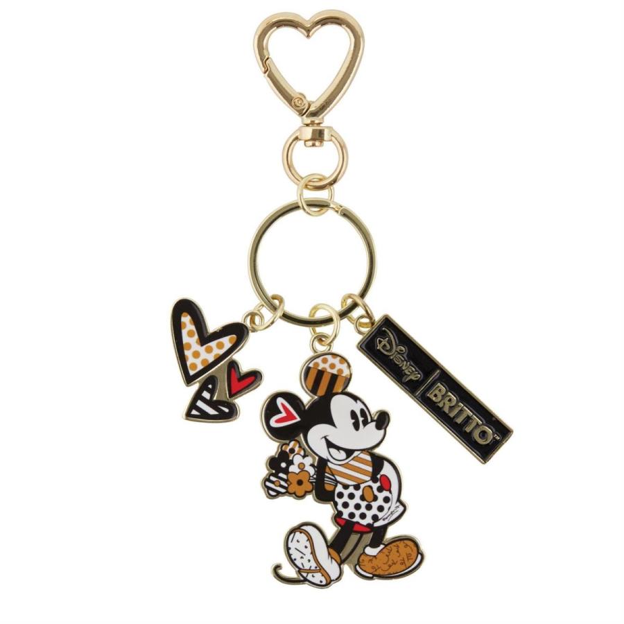 ミッキーマウス キーホルダー Romero Britto キーチェイン 13cm