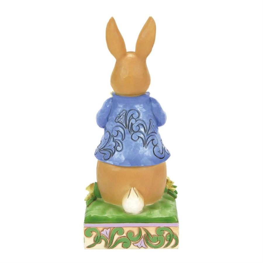 ピーターラビット ラッパスイセン 15.3cm | ジムショア グッズ フィギュア 人形 置物 彫刻 ビアトリクス・ポター Jim Shore 正規輸 | ピーターラビット | 05