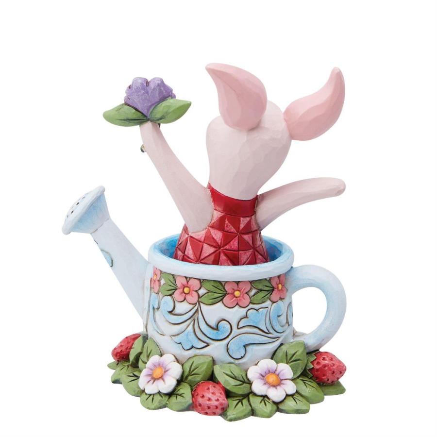 ピグレット じょうろ 11cm くまのプーさん | ディズニー トラディションズ ジムショア グッズ フィギュア 人形 置物 彫刻 Jim Shore | Disney | 03