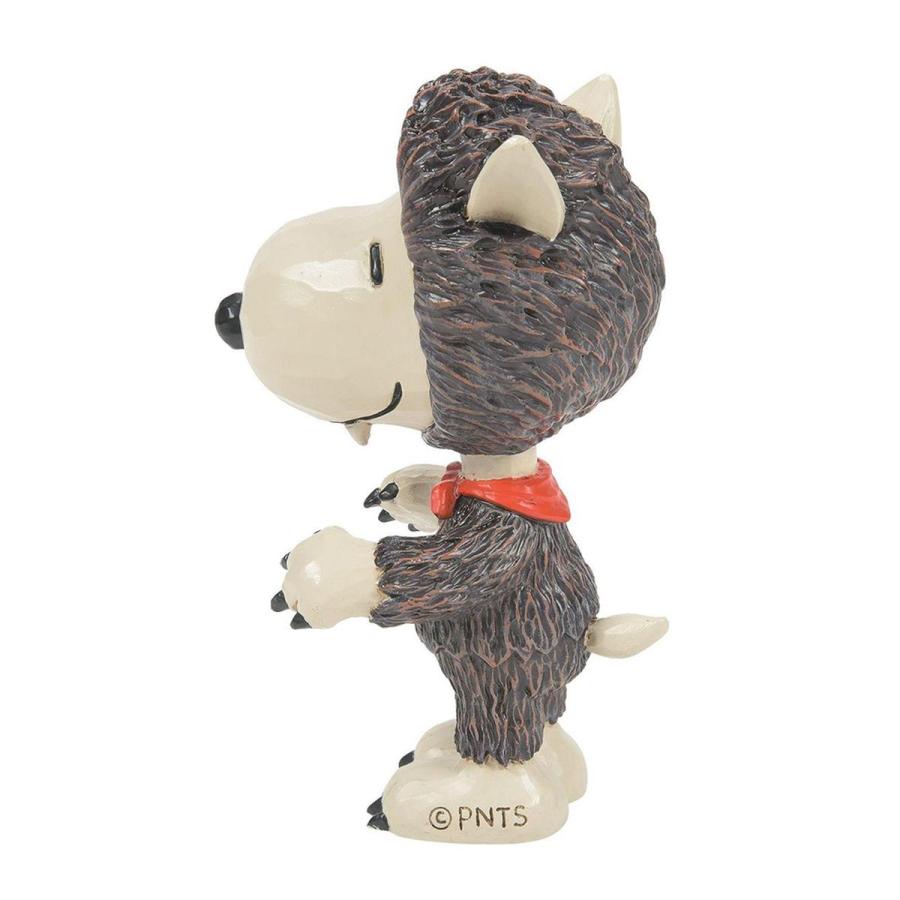 スヌーピー ウェアウルフ ミニ 9cm ハロウィン | ジムショア ピーナッツ グッズ フィギュア 人形 置物 彫刻 Jim Shore 正規輸入品 | SNOOPY | 03