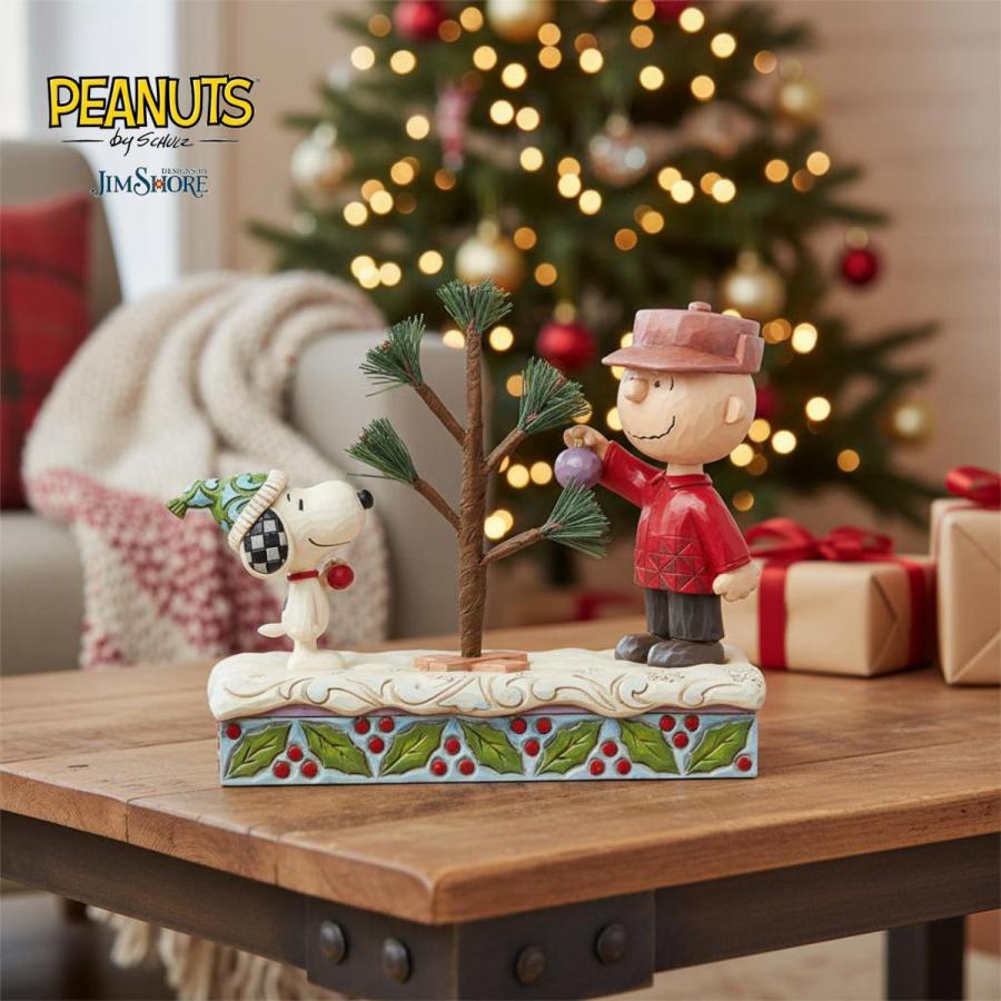 SNOOPY（スヌーピー） & チャーリーブラウン ツリー 14cm クリスマス