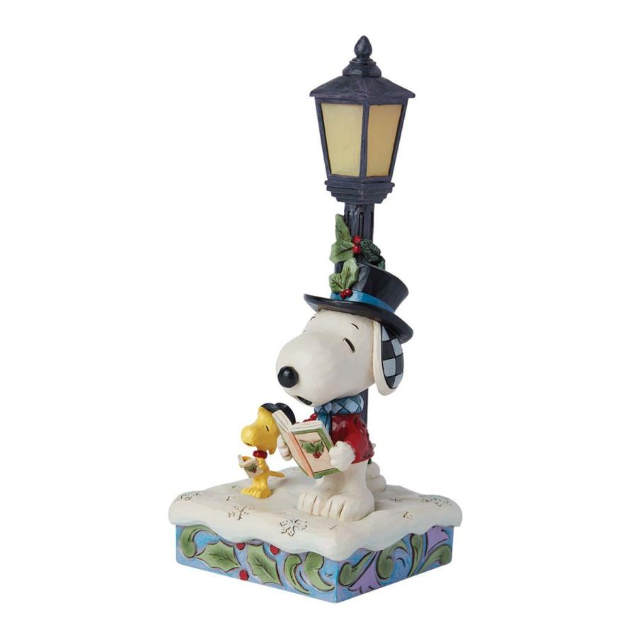 SNOOPY（スヌーピー） & ウッドストック ストリートライト 21.5cm