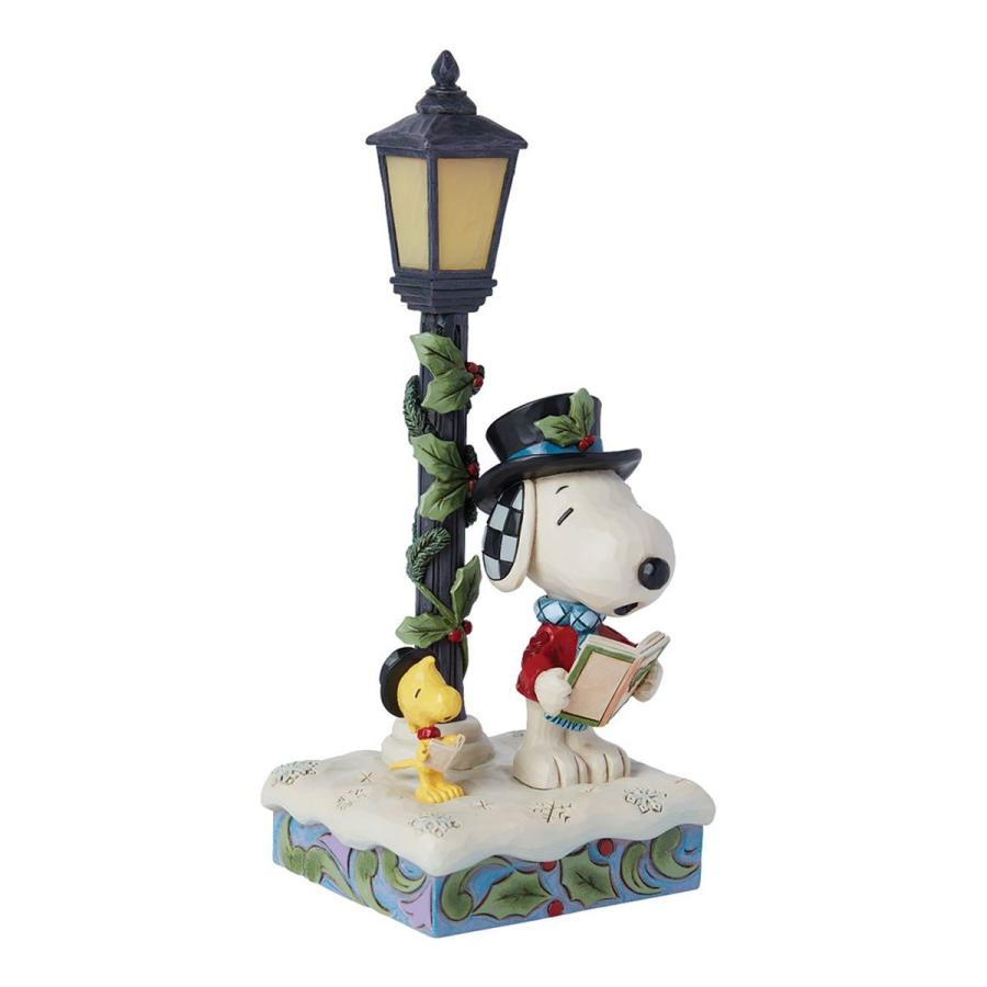 ジムショア スヌーピー＆ウッドストック ストリートライト SNOOPY（スヌーピー） & ウッドストック ストリートライト 21.5cm