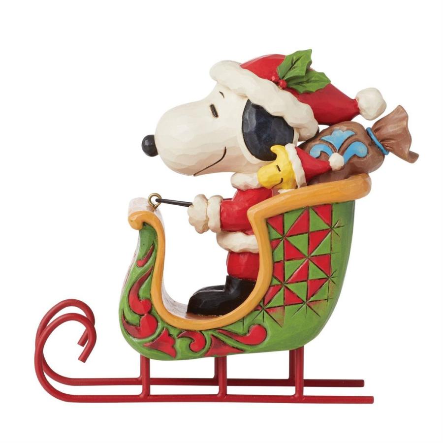 SNOOPY スヌーピー & ウッドストック そり 12.5cm クリスマス SNOOPY スヌーピー & ウッドストック そり 12.5cm クリスマス