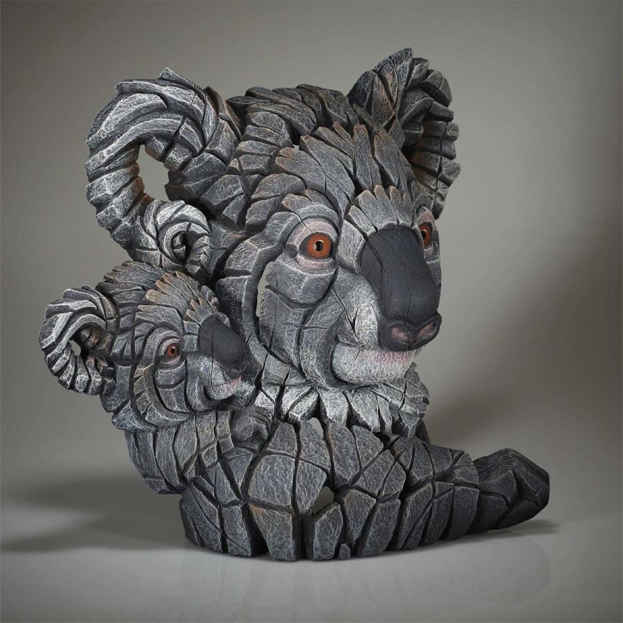 Edge Coala & Joey Bust 幅40x奥行18.5x33(cm) コアラ 親子 胸像コアラ | 彫刻 置物 オブジェ フィギュア 動物_3