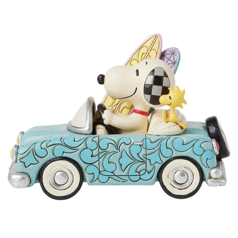 ジムショア　ピーナッツ　スヌーピー & ウッドストック　カー サーフィン SNOOPY（スヌーピー） [訳あり] スヌーピー&ウッドストック カー