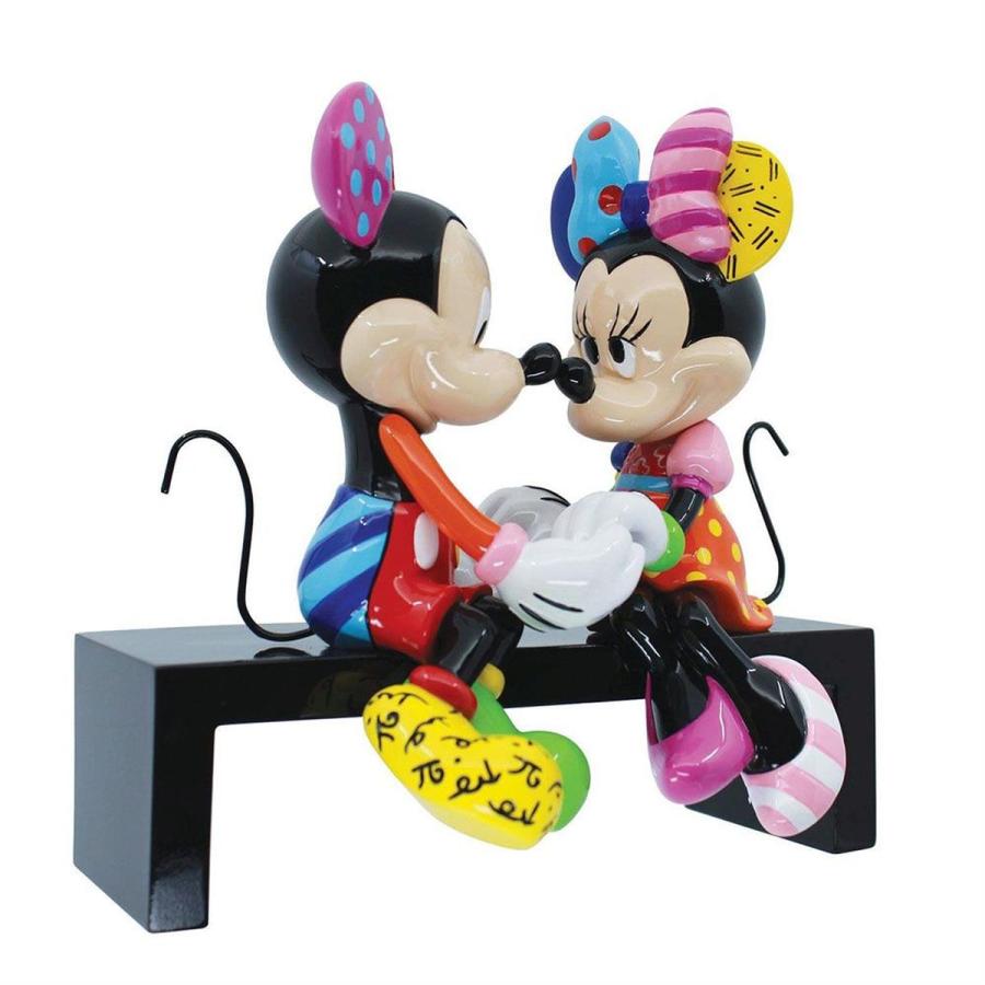 ミッキー&ミニー ラブフィグ 16.2cm | ロメロ・ブリット Romero Britto