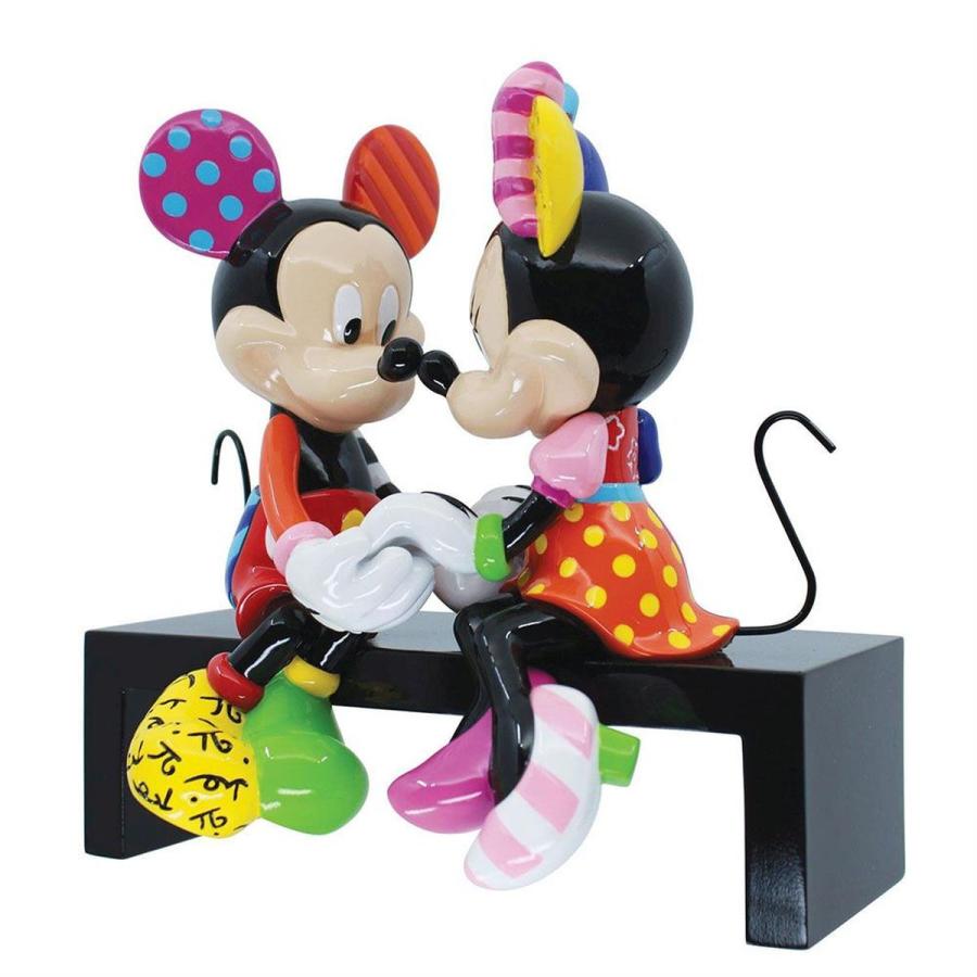 ミッキー&ミニー ラブフィグ 16.2cm | ロメロ・ブリット Romero Britto