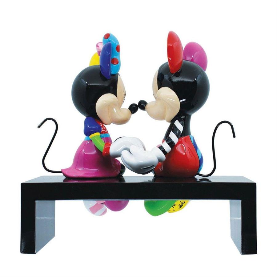 ミッキー&ミニー ラブフィグ 16.2cm | ロメロ・ブリット Romero Britto