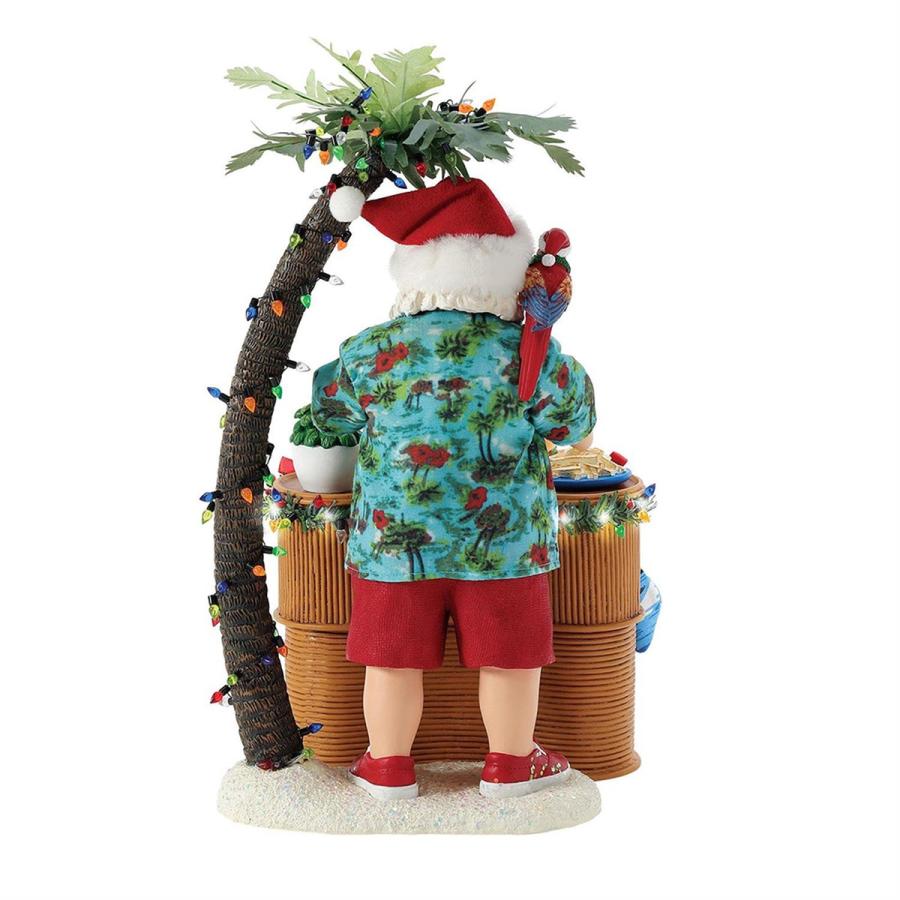 Santa's Tiki Bar 33cm | サンタ サンタクロース 人形 置物 フィギュア クリスマス ホリデー Possible Dreams |  | 03