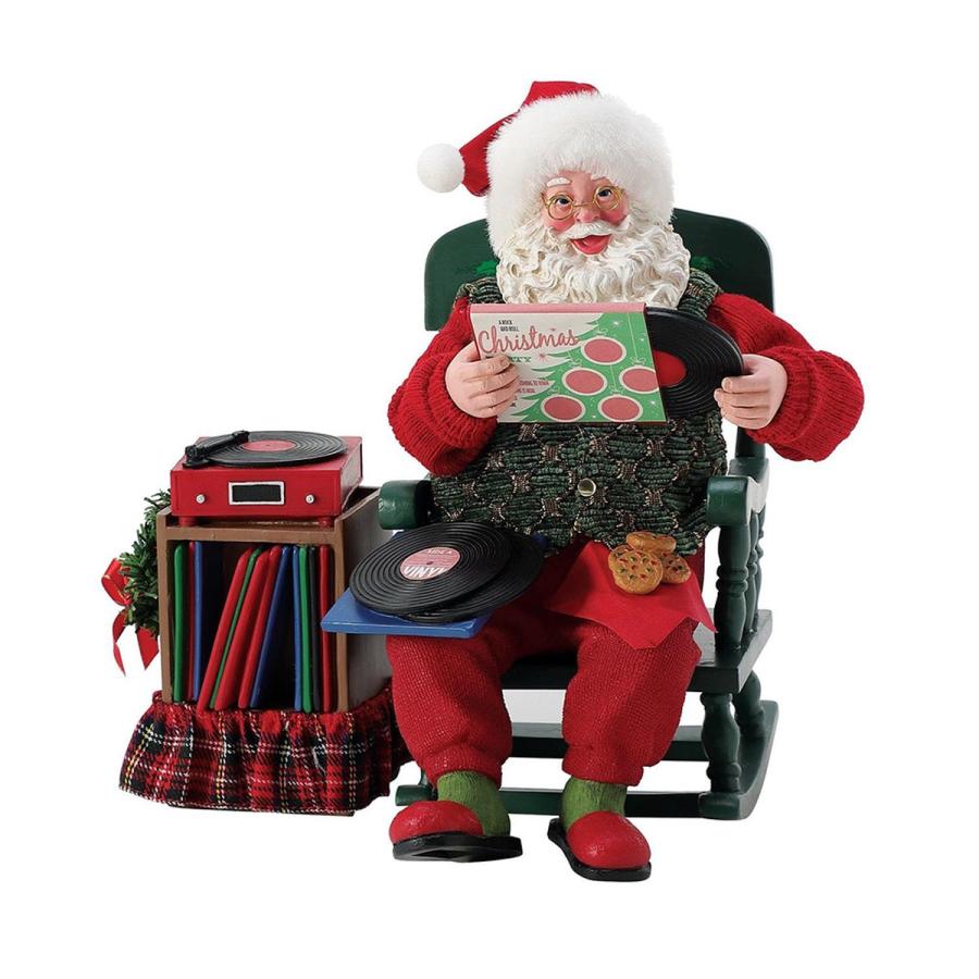Christmas Grooves 24.1cm | サンタ サンタクロース 人形 置物 フィギュア クリスマス ホリデー Possible Drea | 