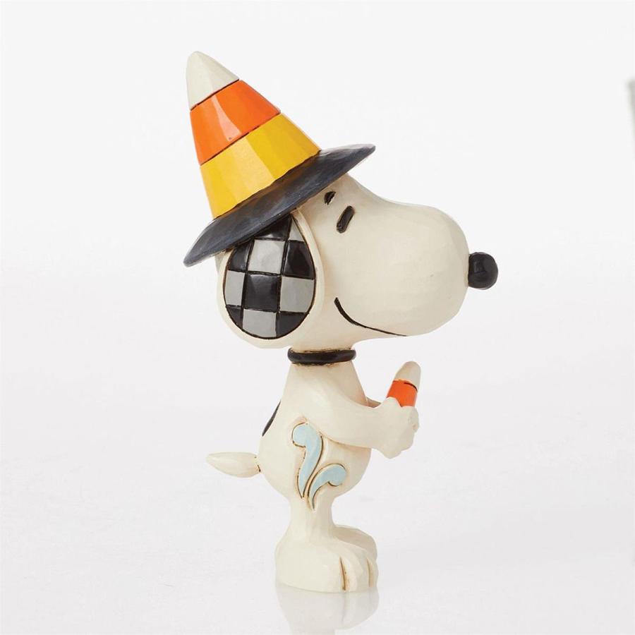 スヌーピー キャンディコーンハット ミニ 9.5cm ハロウィン | ジムショア ピーナッツ グッズ フィギュア 人形 置物 彫刻 Jim Shore | SNOOPY | 07