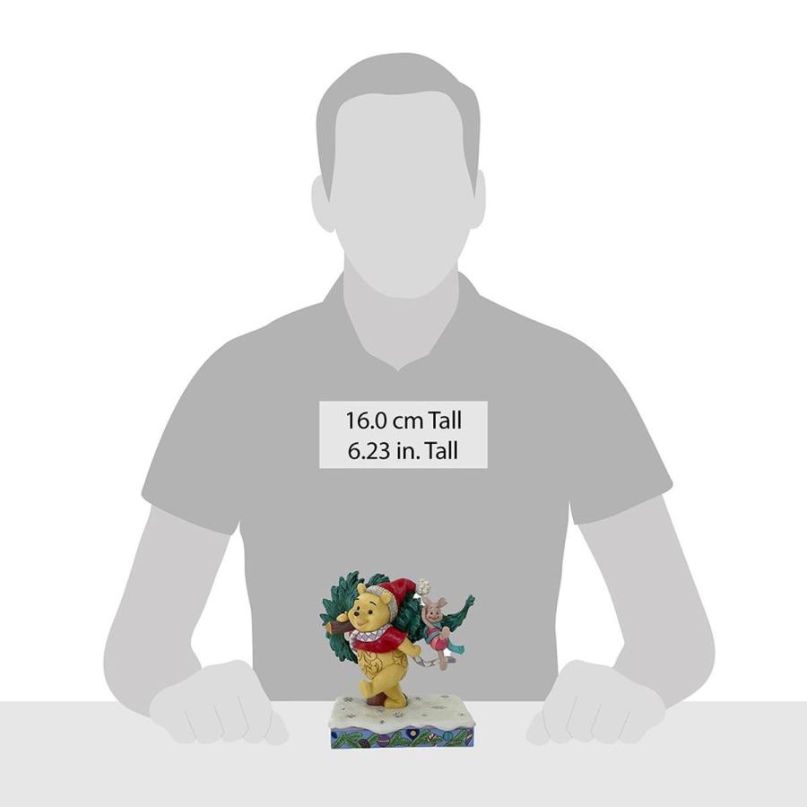 Disney（ディズニー） プー&ピグレット クリスマスツリー 15.8cm くま