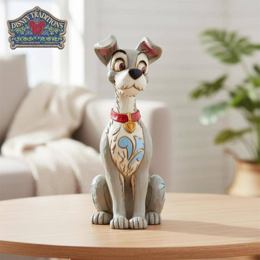 トランプ ミニ 9.7cm わんわん物語 | ディズニー トラディションズ ジムショア グッズ フィギュア 人形 置物 彫刻 Jim Shore 正規 | Disney