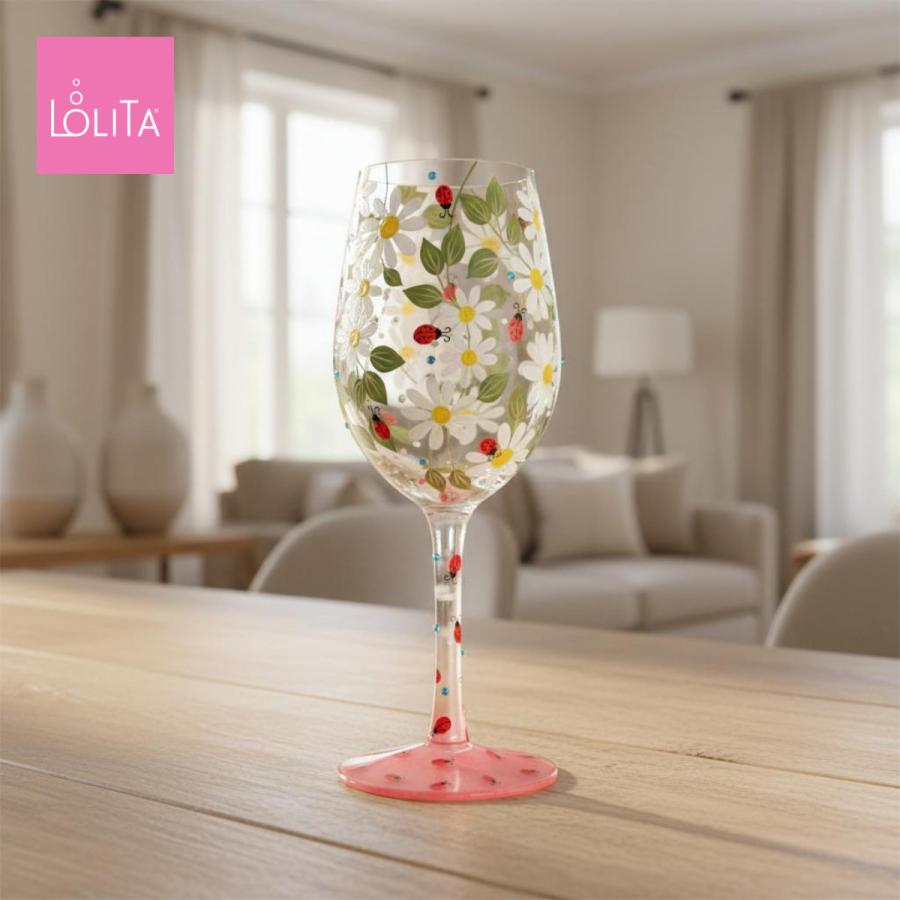 Lolita ワイングラス Ladybird 22.4cm レディバード(てんとう虫