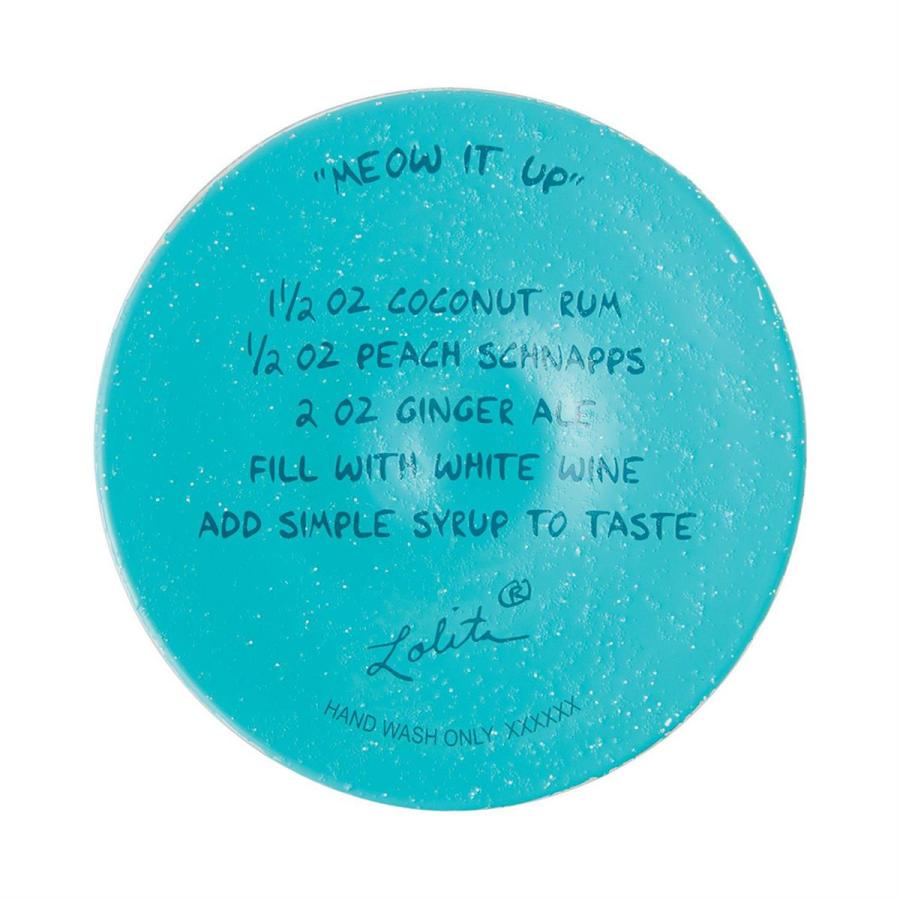 Lolita ワイングラス MEOW IT UP 23cm ニャンダフル・ライフ | かわいい おしゃれ ポップ モダン デザイン食器 アート ロリー |  | 06