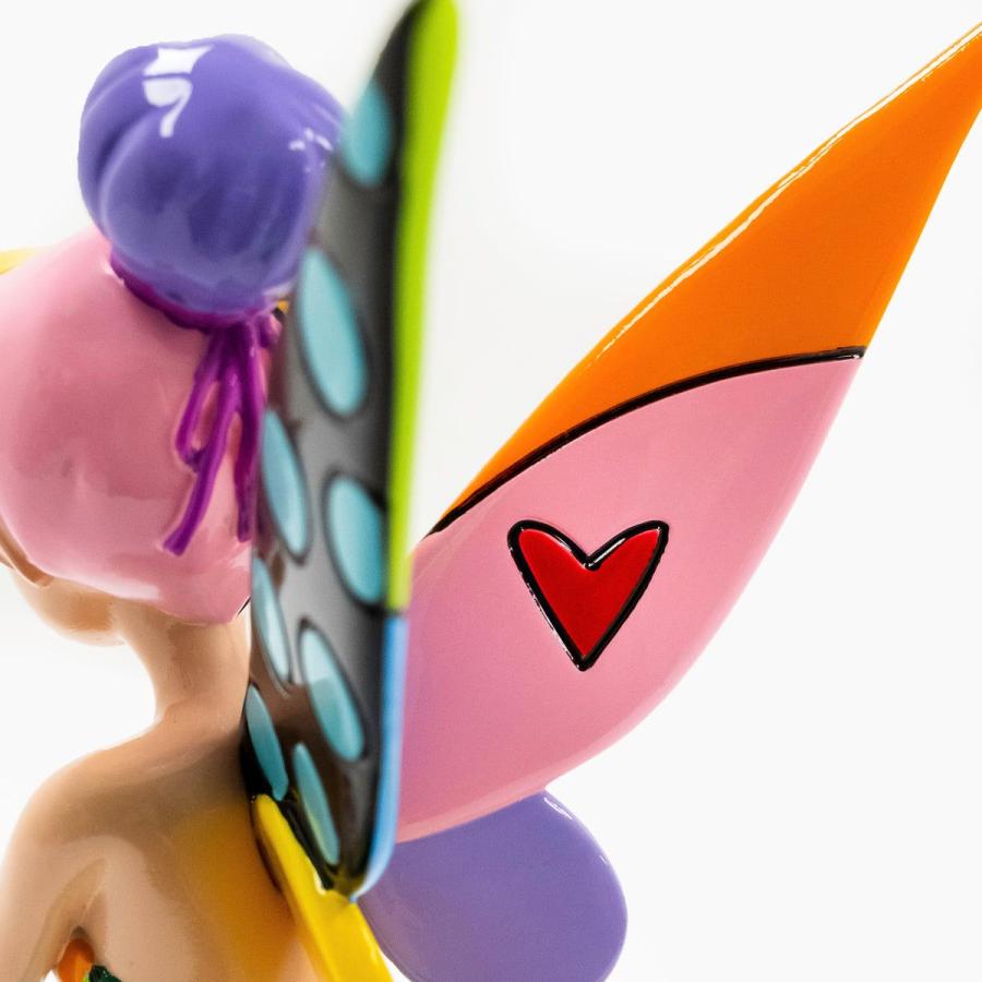 ティンカー・ベル お座りポーズ 17.8cm | ロメロ・ブリット Romero Britto デザイン アート 正規輸入品 |  | 06