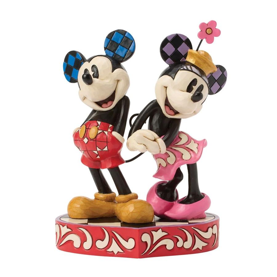 ミッキー&ミニー テイルズ オブ トゥルーラブ 16cm | ディズニー トラディションズ ジムショア グッズ フィギュア 人形 置物 彫刻 Jim | Disney | 02