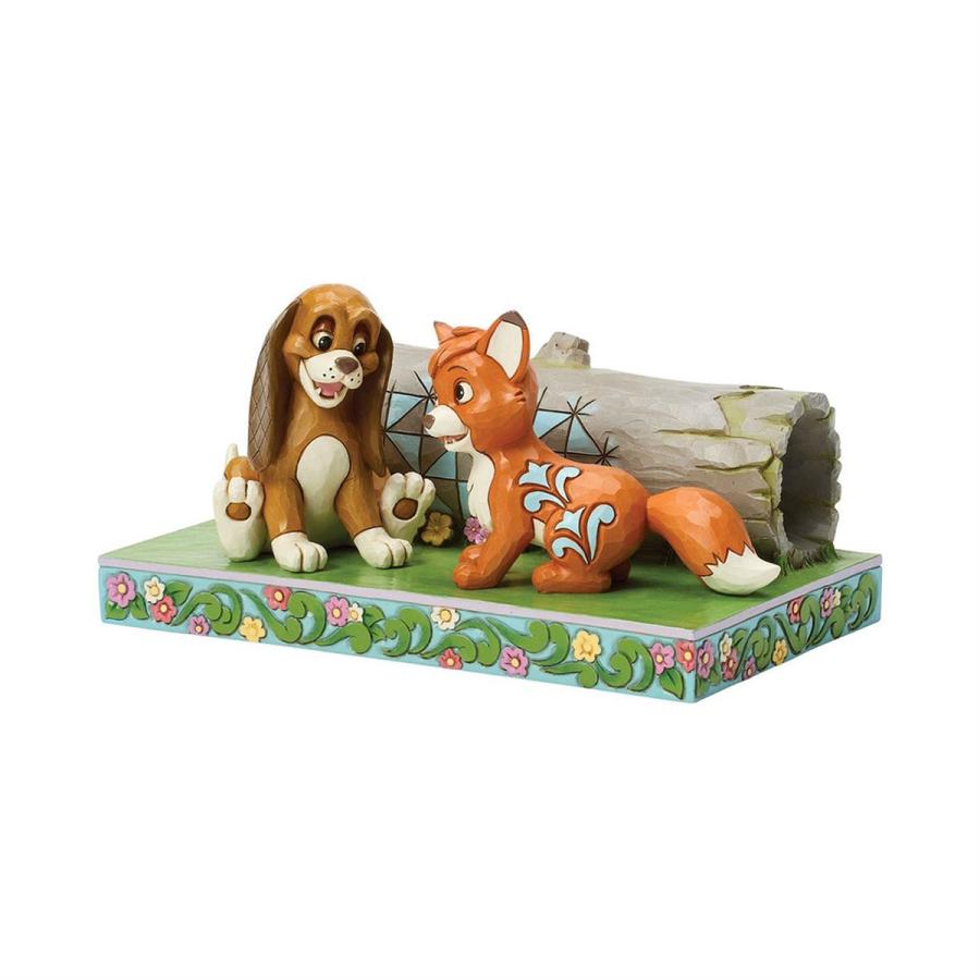 フォックス アンド ザ ハウンド 10.5cm きつねと猟犬 | ディズニー トラディションズ ジムショア グッズ フィギュア 人形 置物 彫刻 Ji | Disney | 04