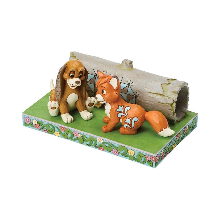 フォックス アンド ザ ハウンド 10.5cm きつねと猟犬 | ディズニー トラディションズ ジムショア グッズ フィギュア 人形 置物 彫刻 Ji | Disney | 05