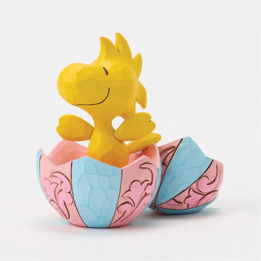 ウッドストック イン イースターエッグ ミニ 8.1cm | ジムショア ピーナッツ グッズ フィギュア 人形 置物 彫刻 Jim Shore 正規輸 | SNOOPY | 04