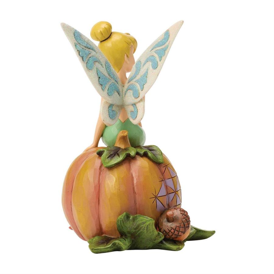 ティンカー・ベル オン パンプキン 14.6cm ピーターパン ハロウィン | ディズニー トラディションズ ジムショア グッズ フィギュア 人形 置 | Disney | 06